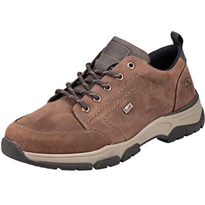 Rieker Homme Plat Oxford, Marron 22, 46 EU - Publicité Rieker Homme Plat Oxford, Marron 22, 46 EU - Publicité