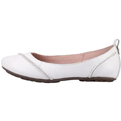 Hush Puppies Femme Janessa Ballerines, Blanc, 37 EU - Publicité Hush Puppies Femme Janessa Ballerines, Blanc, 37 EU - Publicité