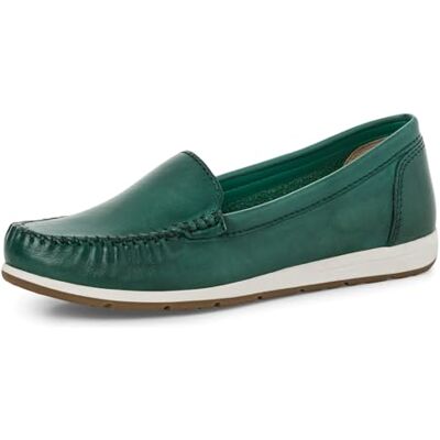 MARCO TOZZI Femme Damen Mokassin Mocassin, Vert, 36 EU - Publicité MARCO TOZZI Femme Damen Mokassin Mocassin, Vert, 36 EU - Publicité
