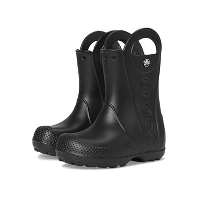 Crocs Unisexe Enfant Handle It Rain Boot T Bottes, Black, 27/28 EU - Publicité Crocs Unisexe Enfant Handle It Rain Boot T Bottes, Black, 27/28 EU - Publicité