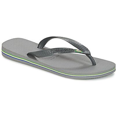Havaianas Brasil Mixte FlipFlop Steel Grey 45 EU - Publicité Havaianas Brasil Mixte FlipFlop Steel Grey 45 EU - Publicité