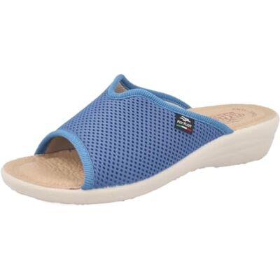 Fly Flot Atella, Sandales en Maille élastique Ouverte, Semelle rembourrée en Cuir pour Femme Glissante, Avio, 38 EU - Publicité Fly Flot Atella, Sandales en Maille élastique Ouverte, Semelle rembourrée en Cuir pour Femme Glissante, Avio, 38 EU - Publicité