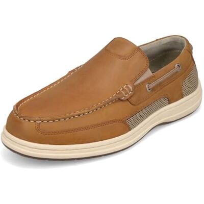 Dockers Chaussures bateau Tiller pour homme, peau, 41-42 EU - Publicité Dockers Chaussures bateau Tiller pour homme, peau, 41-42 EU - Publicité