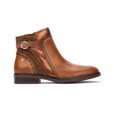 Pikolinos Bottines Plates en Cuir PUERTOLLANO pour Femme Color Brandy - Publicité Pikolinos Bottines Plates en Cuir PUERTOLLANO pour Femme Color Brandy - Publicité