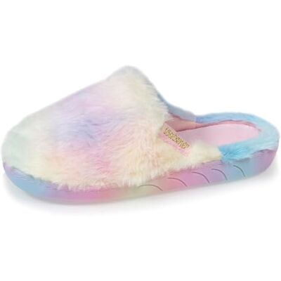 Isotoner Chaussons pantoufles Mules fille légers et confortables, faciles à enfiler, 35, multicolor - Publicité Isotoner Chaussons pantoufles Mules fille légers et confortables, faciles à enfiler, 35, multicolor - Publicité