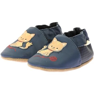 Robeez Mixte Enfant Kitten Day, Bleu, 17/18 EU - Publicité Robeez Mixte Enfant Kitten Day, Bleu, 17/18 EU - Publicité