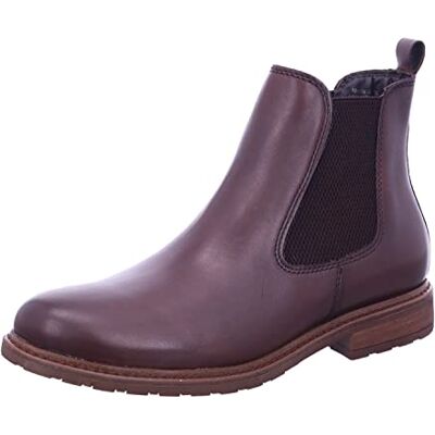 Tamaris femme Bottines 1-1-25056-29 dame Chelsea Botte, Marron Muscat Leather, 38 EU - Publicité Tamaris femme Bottines 1-1-25056-29 dame Chelsea Botte, Marron Muscat Leather, 38 EU - Publicité