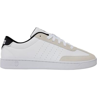 K-Swiss Baskets Court Balboa SDE pour Homme, en Blanc, Cloud Dancer/Noir, Taille 42,5 UE, White Cloud Dancer Black, 42.5 EU - Publicité K-Swiss Baskets Court Balboa SDE pour Homme, en Blanc, Cloud Dancer/Noir, Taille 42,5 UE, White Cloud Dancer Black, 42.5 EU - Publicité