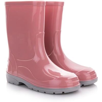 Lemigo Bottes de Pluie pour Enfants Filles et Garçons Chaussures de Pluie OLI 20-35 EU (Rose poudré, Système Taille Chaussures EU, Enfant de 2 à 5 ans, Numérique, Moyen, 31) - Publicité Lemigo Bottes de Pluie pour Enfants Filles et Garçons Chaussures de Pluie OLI 20-35 EU (Rose poudré, Système Taille Chaussures EU, Enfant de 2 à 5 ans, Numérique, Moyen, 31) - Publicité
