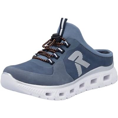 Rieker Femme M6069 Sabots, Bleu, 38 EU - Publicité Rieker Femme M6069 Sabots, Bleu, 38 EU - Publicité