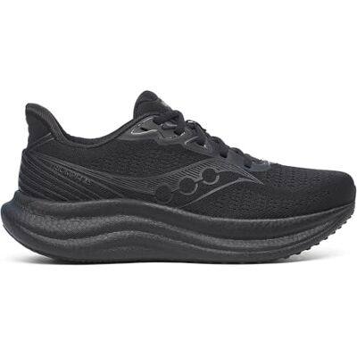 Saucony Triumph 23 pour homme, Triple noir, 44 EU - Publicité Saucony Triumph 23 pour homme, Triple noir, 44 EU - Publicité