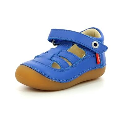 Kickers Sushy, Salomés Mixte, Bleu, 19 - Publicité Kickers Sushy, Salomés Mixte, Bleu, 19 - Publicité