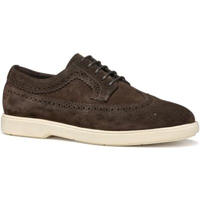 Geox Homme U SPHERICA EC17 E Tissu Oxford, Dark Brown, 45 EU - Publicité Geox Homme U SPHERICA EC17 E Tissu Oxford, Dark Brown, 45 EU - Publicité