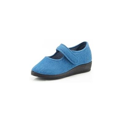 Damart Chaussons à Scratch Effet Jean Femme Bleu Taille 38 - Publicité Damart Chaussons à Scratch Effet Jean Femme Bleu Taille 38 - Publicité