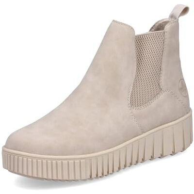 Rieker Bottes & Bottines Femme Y6151, Pointure:39 EU, La Couleur:Beige - Publicité Rieker Bottes & Bottines Femme Y6151, Pointure:39 EU, La Couleur:Beige - Publicité