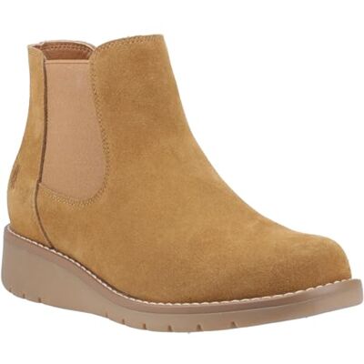 Hush Puppies Bottes Leonie en daim pour femme, brun clair, 39 EU - Publicité Hush Puppies Bottes Leonie en daim pour femme, brun clair, 39 EU - Publicité