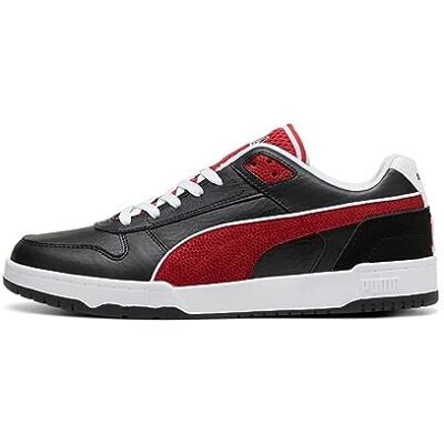 Unisex Adults Rbd Game Low Retro Club Sneakers, Puma White-Puma Black-Club Red, 38 EU - Publicité Unisex Adults Rbd Game Low Retro Club Sneakers, Puma White-Puma Black-Club Red, 38 EU - Publicité