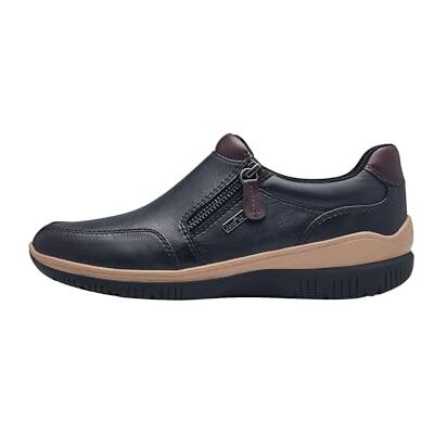 Jana Mocassins Femme déperlants Vegan, Navy, 38 EU - Publicité Jana Mocassins Femme déperlants Vegan, Navy, 38 EU - Publicité