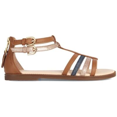 Geox Fille J Karly Girl Sandal, Cognac Avio, 31 EU - Publicité Geox Fille J Karly Girl Sandal, Cognac Avio, 31 EU - Publicité