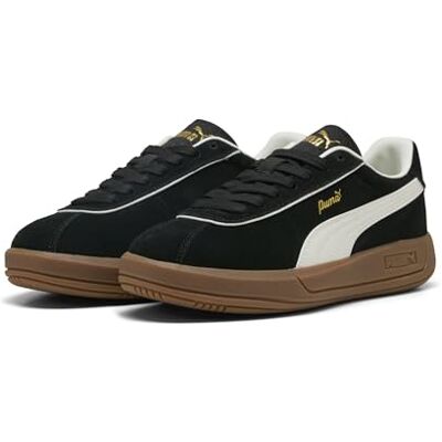 Puma Sneakers en Daim Club Klassika Femme 38, Black Warm White - Publicité Puma Sneakers en Daim Club Klassika Femme 38, Black Warm White - Publicité