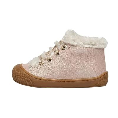 Naturino Chaussures Premiers Pas en Daim et Laine, Rose 22 - Publicité Naturino Chaussures Premiers Pas en Daim et Laine, Rose 22 - Publicité
