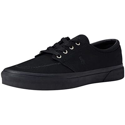 Polo Ralph Lauren Homme Faxon Low Basket, Noir, 41 EU - Publicité Polo Ralph Lauren Homme Faxon Low Basket, Noir, 41 EU - Publicité