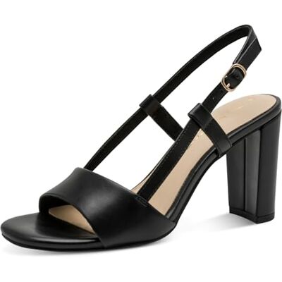 MARCO TOZZI Sandale femme doublure douce végane stylée, noir (BLACK), 42 EU - Publicité MARCO TOZZI Sandale femme doublure douce végane stylée, noir (BLACK), 42 EU - Publicité
