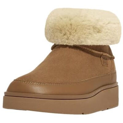 Fitflop Gen-ff Ultra Bottines en peau de mouton pour femme, Beige sable, 36.5 EU - Publicité Fitflop Gen-ff Ultra Bottines en peau de mouton pour femme, Beige sable, 36.5 EU - Publicité