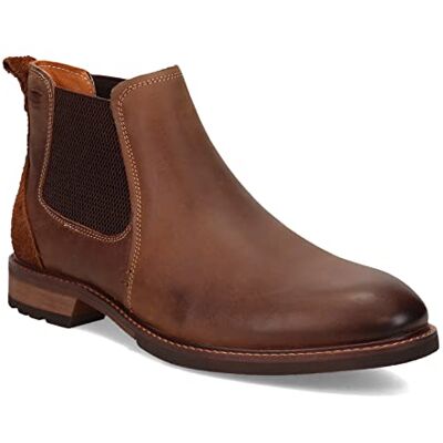 Florsheim Lodge Bottines à bout uni, Marron (Crazy Horse Marron), 43 EU - Publicité Florsheim Lodge Bottines à bout uni, Marron (Crazy Horse Marron), 43 EU - Publicité