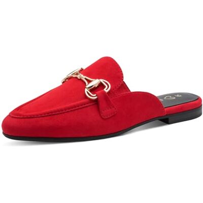 MARCO TOZZI Pantoufle Femme Semelle de Confort Feel Me Moelleuse Doublure Douce Stylé, Rouge (Cherry), 37 EU - Publicité MARCO TOZZI Pantoufle Femme Semelle de Confort Feel Me Moelleuse Doublure Douce Stylé, Rouge (Cherry), 37 EU - Publicité