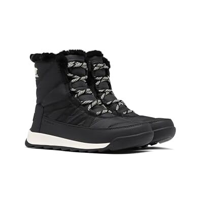 Sorel WHITNEY II SHORT LACE WATERPROOF, Bottes de Neige aux femmes, Black (Black), - Publicité Sorel WHITNEY II SHORT LACE WATERPROOF, Bottes de Neige aux femmes, Black (Black), - Publicité