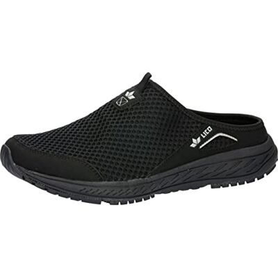 Lico Chaussons Unisexes Sun Sabot, Noir, 37 EU - Publicité Lico Chaussons Unisexes Sun Sabot, Noir, 37 EU - Publicité