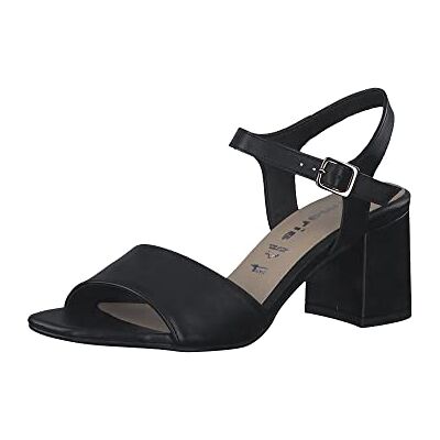 Tamaris Femme 1-1-28301-20 Sandale, Cuir Noir, 36 EU - Publicité Tamaris Femme 1-1-28301-20 Sandale, Cuir Noir, 36 EU - Publicité