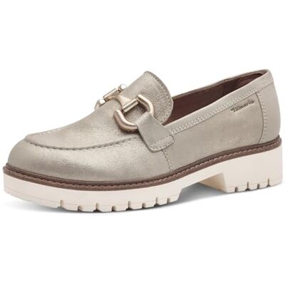 Tamaris Pantoufles élégantes pour femme, beige, 38 EU - Publicité Tamaris Pantoufles élégantes pour femme, beige, 38 EU - Publicité