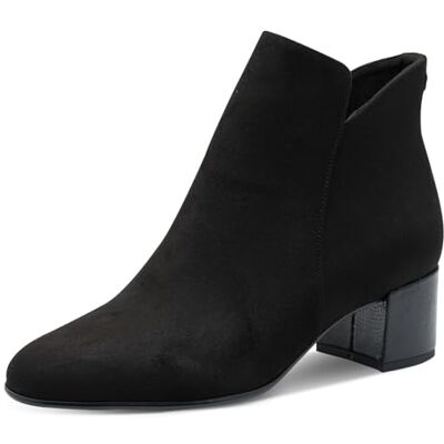 Tamaris Bottines pour femme Noir Comb Taille 41 EU, Noir/comb, 41 EU - Publicité Tamaris Bottines pour femme Noir Comb Taille 41 EU, Noir/comb, 41 EU - Publicité
