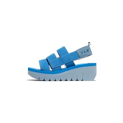 Fly London Femme YERE847FLY Sandal, AZURRE, 38 EU - Publicité Fly London Femme YERE847FLY Sandal, AZURRE, 38 EU - Publicité