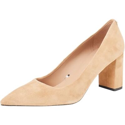 BOSS Femme Janet_ChPump70_SD Pompe, Medium Beige, 42 EU - Publicité BOSS Femme Janet_ChPump70_SD Pompe, Medium Beige, 42 EU - Publicité