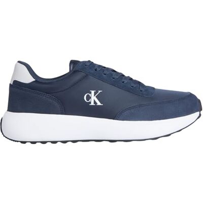 Baskets Homme Athleisure Laceup en Cuir, Bleu (Calvin Navy/B White/Oyster Mushroom), 41 - Publicité Baskets Homme Athleisure Laceup en Cuir, Bleu (Calvin Navy/B White/Oyster Mushroom), 41 - Publicité
