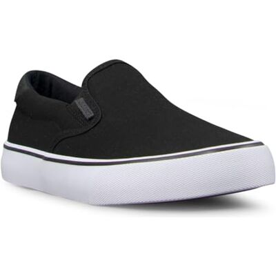 Lugz Femme Clipper Classic Slip-on Canvas Sneaker Basket, Noir, Blanc, Noir, 40 EU - Publicité Lugz Femme Clipper Classic Slip-on Canvas Sneaker Basket, Noir, Blanc, Noir, 40 EU - Publicité