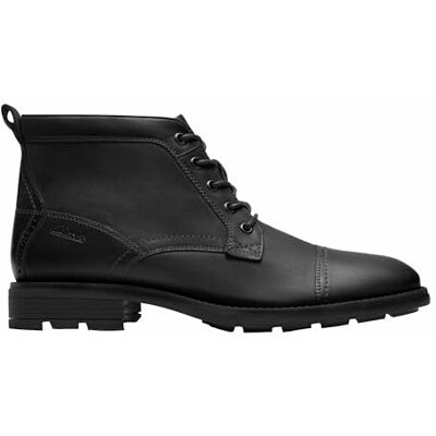 Clarks Emmet Zip Mens Black Distressed, 9 - Publicité Clarks Emmet Zip Mens Black Distressed, 9 - Publicité