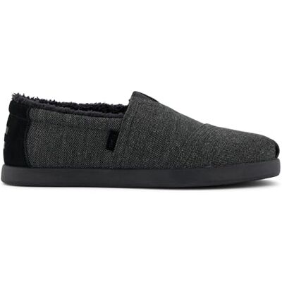 TOMS Homme Alp FWD Semelle de Mocassin, Charbon à Chevrons, 42 EU - Publicité TOMS Homme Alp FWD Semelle de Mocassin, Charbon à Chevrons, 42 EU - Publicité