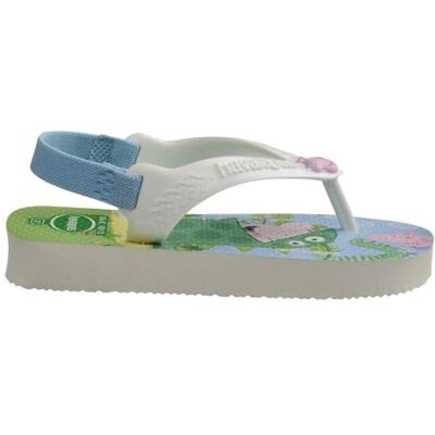 Havaianas Baby Peppa Pig Mixte enfant FlipFlop White 17 EU - Publicité Havaianas Baby Peppa Pig Mixte enfant FlipFlop White 17 EU - Publicité
