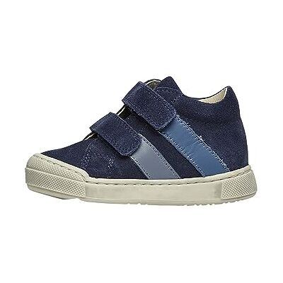 Falcotto Baskets Gazer VL en Cuir et Daim, Bleu, 18 EU - Publicité Falcotto Baskets Gazer VL en Cuir et Daim, Bleu, 18 EU - Publicité