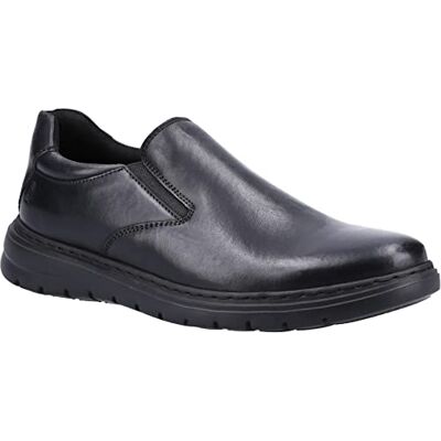 Hush Puppies Trent Slip on, Mocassin, Black, - Publicité Hush Puppies Trent Slip on, Mocassin, Black, - Publicité