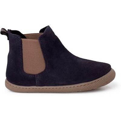 Pisamonas Bottes Barefoot Cuir Suédé Style Chelsea Taille 30 Couleur Bleu Marine - Publicité Pisamonas Bottes Barefoot Cuir Suédé Style Chelsea Taille 30 Couleur Bleu Marine - Publicité