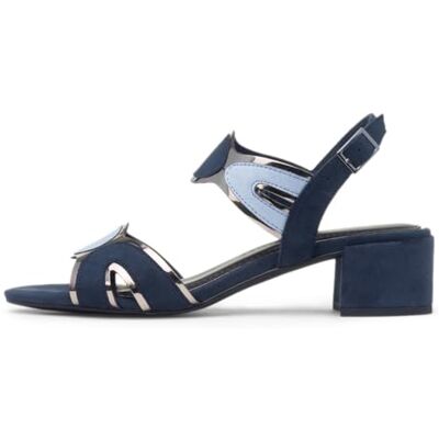 MARCO TOZZI Sandale femme semelle intérieure Feel Me douce Végane doublure douce Végane, bleu (NAVY COMB), 38 EU - Publicité MARCO TOZZI Sandale femme semelle intérieure Feel Me douce Végane doublure douce Végane, bleu (NAVY COMB), 38 EU - Publicité