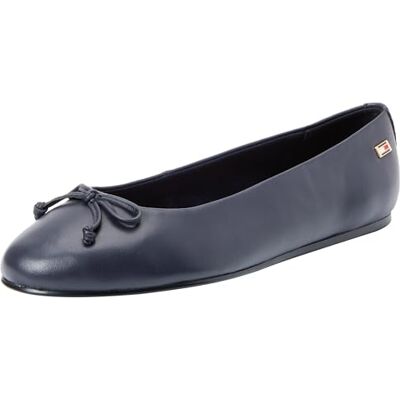 Tommy Hilfiger Ballerines Femme Essential Chic Ballerina Élégantes, Bleu (Space Blue), 37 - Publicité Tommy Hilfiger Ballerines Femme Essential Chic Ballerina Élégantes, Bleu (Space Blue), 37 - Publicité