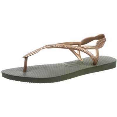 Havaianas Luna, Sandales Bride arrière femme, Vert (Olive Green 4896), 39/40 EU - Publicité Havaianas Luna, Sandales Bride arrière femme, Vert (Olive Green 4896), 39/40 EU - Publicité
