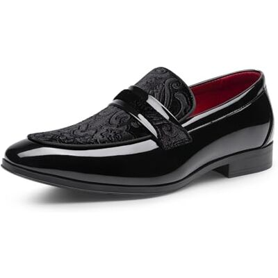 Bruno Marc Mocassins classiques en velours pour homme, Velours noir, 44 EU - Publicité Bruno Marc Mocassins classiques en velours pour homme, Velours noir, 44 EU - Publicité