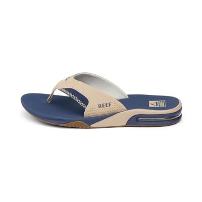 REEF Fanning Tongs pour homme, soutien de la voûte plantaire, semelle extérieure durable, résistantes à l'eau, avec décapsuleur intégré, 42 EU - Publicité REEF Fanning Tongs pour homme, soutien de la voûte plantaire, semelle extérieure durable, résistantes à l'eau, avec décapsuleur intégré, 42 EU - Publicité